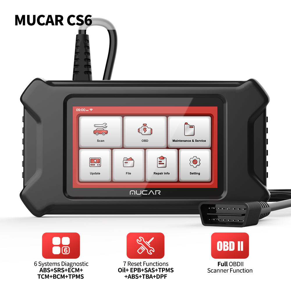 MUCAR CS6   Obd2  ڵ   ABS S..